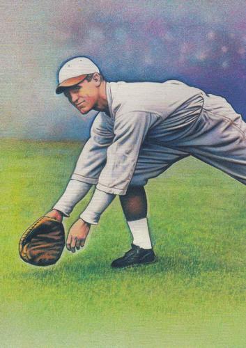 2000 USPS Legends of Baseball Postcards - Prepaid Postcard #NNO George Sisler Front