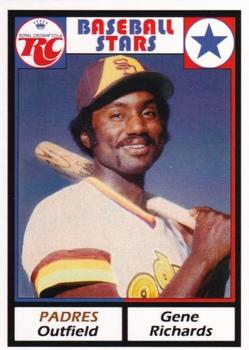 1981 Royal Crown Cola Baseball Stars (unlicensed) #11 Gene Richards Front