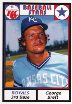 1981 Royal Crown Cola Baseball Stars (unlicensed) #21 George Brett Front