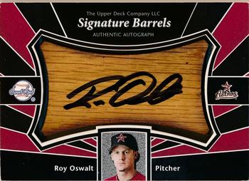 2004 Upper Deck Sweet Spot - Signature Barrels #SS-RO Roy Oswalt Front