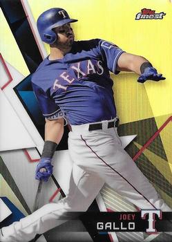 2018 Finest - Refractor #9 Joey Gallo Front