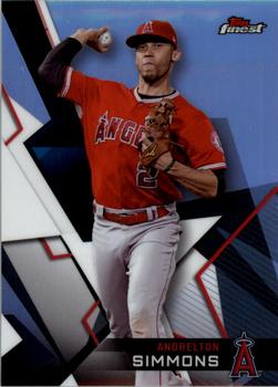 2018 Finest - Refractor #48 Andrelton Simmons Front