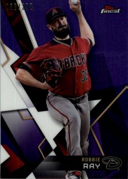 2018 Finest - Purple Refractor #86 Robbie Ray Front