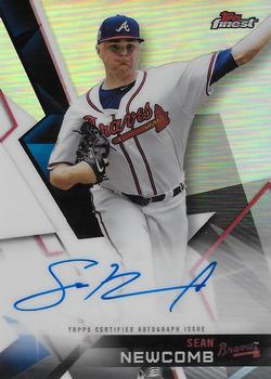 2018 Finest - Finest Autographs #FA-SN Sean Newcomb Front