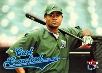 2004 Ultra #62 Carl Crawford Front