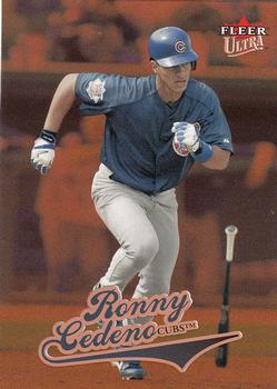2004 Ultra #315 Ronny Cedeno Front