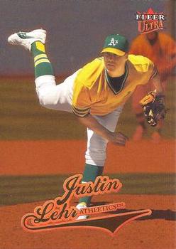 2004 Ultra #355 Justin Lehr Front
