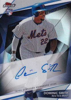 2018 Finest - Finest Firsts Autographs #FFA-DS Dominic Smith Front