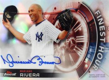 2018 Finest - Finest Hour Autographs #FHA-MR Mariano Rivera Front