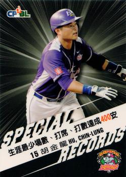 2015 CPBL #308 Chin-Lung Hu Front