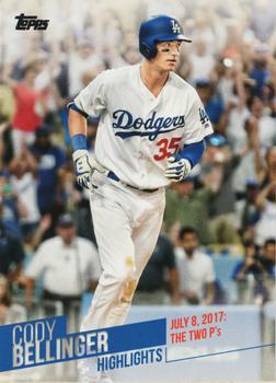 2018 Topps - Cody Bellinger Highlights #CB-15 June 8, 2017: The Two P's Front