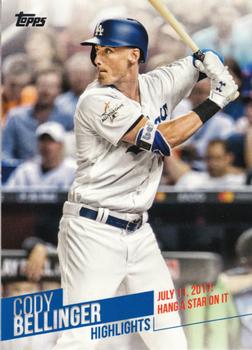 2018 Topps - Cody Bellinger Highlights #CB-17 July 11, 2017: Hang a Star on It Front