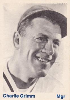 1976 TCMA 1938 Chicago Cubs #NNO Charlie Grimm Front