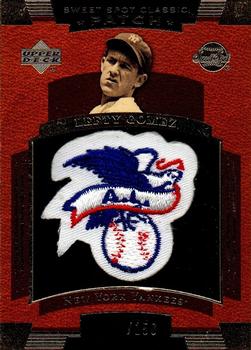 2004 Upper Deck Sweet Spot Classic - Patch SN150 #SSP-LG Lefty Gomez Front