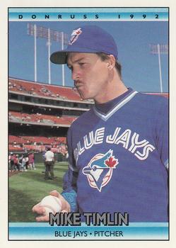 1992 Donruss #301 Mike Timlin Front