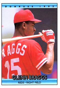 1992 Donruss #363 Glenn Braggs Front