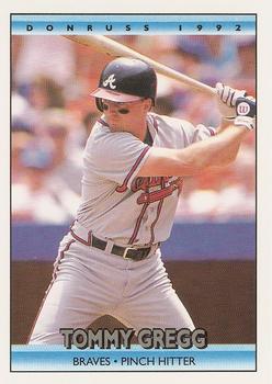 1992 Donruss #485 Tommy Gregg Front