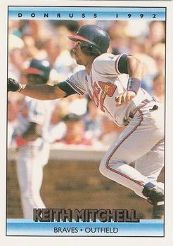 1992 Donruss #508 Keith Mitchell Front