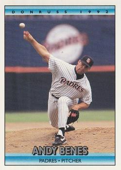 1992 Donruss #524 Andy Benes Front