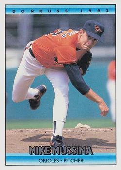 1992 Donruss #632 Mike Mussina Front