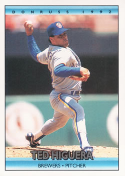 1992 Donruss #294 Ted Higuera Front