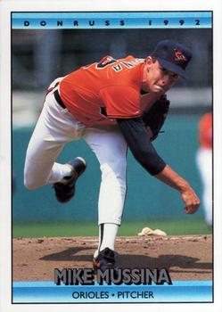 1992 Donruss #632 Mike Mussina Front