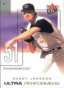 2004 Ultra - Ultra Performers #5 UP Randy Johnson Front