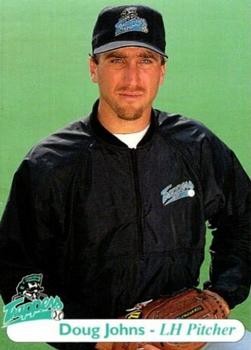 1995 Edmonton Trappers #12 Doug Johns Front