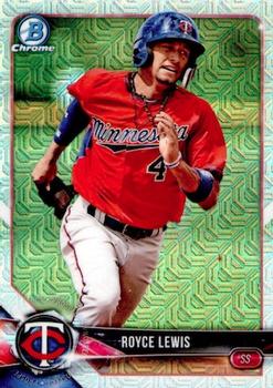2018 Bowman - Chrome Prospects Mojo Refractor #BCP93 Royce Lewis Front