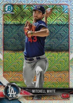 2018 Bowman - Chrome Prospects Mojo Refractor #BCP103 Mitchell White Front