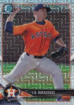 2018 Bowman - Chrome Prospects Mojo Refractor #BCP125 J.B. Bukauskas Front