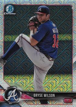 2018 Bowman - Chrome Prospects Mojo Refractor #BCP135 Bryse Wilson Front