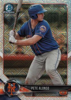2018 Bowman - Chrome Prospects Mojo Refractor #BCP137 Pete Alonso Front