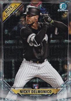 2018 Bowman - Chrome Rookie of the Year Favorites Mojo Refractor #ROYF-ND Nicky Delmonico Front