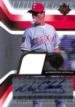 2004 Upper Deck Ultimate Collection - Game Materials Signatures #GJS-WC2 Will Clark Front