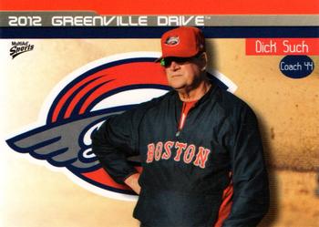 2012 MultiAd Greenville Drive #2 Dick Such Front