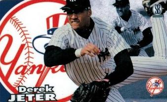 1997 Score Board Double Play Phone Card Promos #NNO Derek Jeter Front