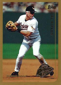 1999 Topps Action Flats Cards #S1-9 Cal Ripken Jr. Front