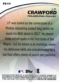 2018 Topps - Future Stars #FS-11 J.P. Crawford Back