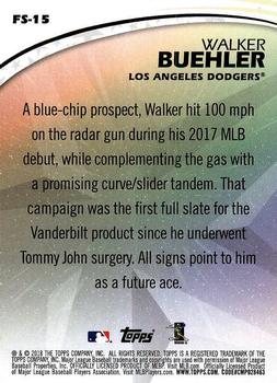 2018 Topps - Future Stars #FS-15 Walker Buehler Back