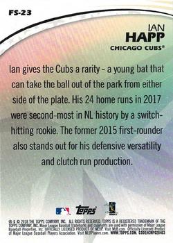 2018 Topps - Future Stars #FS-23 Ian Happ Back