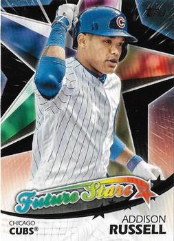 2018 Topps - Future Stars Black #FS-33 Addison Russell Front