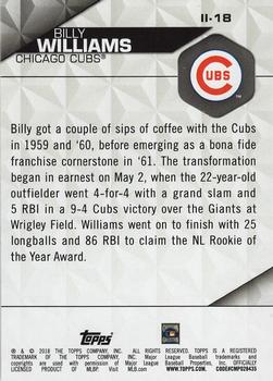 2018 Topps - Instant Impact #II-18 Billy Williams Back