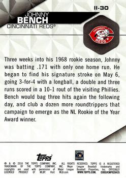 2018 Topps - Instant Impact #II-30 Johnny Bench Back