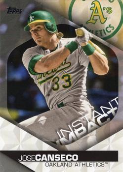 2018 Topps - Instant Impact #II-32 Jose Canseco Front