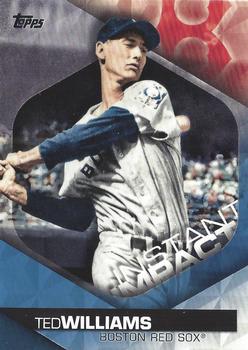 2018 Topps - Instant Impact Blue #II-1 Ted Williams Front