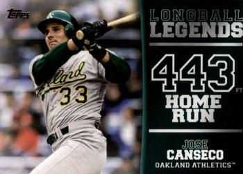 2018 Topps - Longball Legends #LL-8 Jose Canseco Front