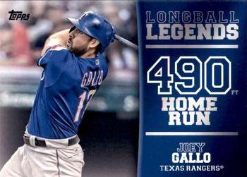 2018 Topps - Longball Legends #LL-14 Joey Gallo Front