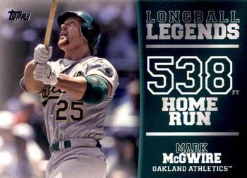 2018 Topps - Longball Legends #LL-18 Mark McGwire Front