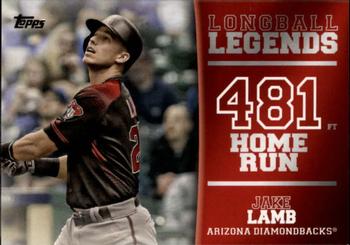 2018 Topps - Longball Legends #LL-37 Jake Lamb Front